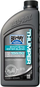 Bel-ray Thumper Synthetic Ester Blend 4t Engine Oil 15w-50 1l