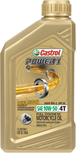 Castrol Power 1 4t Synthetic 10w50 1qt