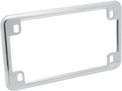 Chris Products License Plate Frame Chrome