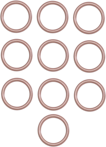 Cometic Cylinder Base Dowel O-ring Twinn Cam 25/pk Oe#11273