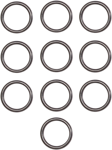 Cometic Cylinder Head Dowel O-ring Twin Cam 10/pk Oe#26432-76a