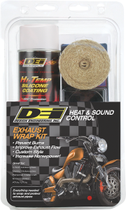 Dei Exhaust Pipe Wrap Kit Tan Wrap W/white Coating