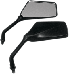 Emgo Trimline Mirrors Matte Black Yamaha