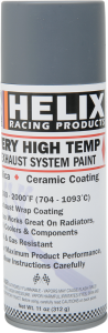 Helix Very High Temp Exhaust System Paint Grey Primer 11oz