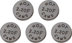 Hot Cams Valve Shims 10.00x2.20mm 5/pk