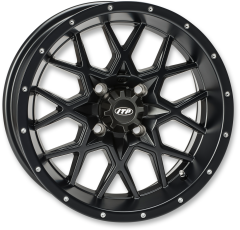 Itp Hurricane 12x7 4/110 5+2 Black