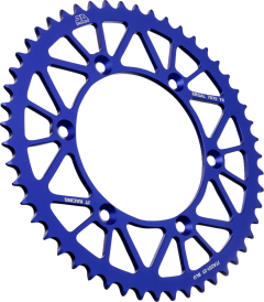 Jt Rear Racelite Sprocket Alum 51t-520 Blu Hon/yamaha