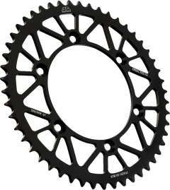 Jt Rear Racelite Sprocket Alum 50t-520 Blk Hon/yamaha