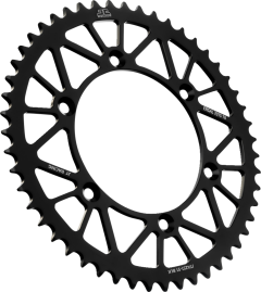 Jt Rear Racelite Sprocket Alum 51t-520 Blk Hon/yamaha