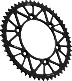 Jt Rear Racelite Sprocket Alum 52t-520 Blk Hon/yamaha