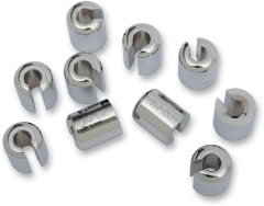 K&l Spoked Wheel Weights Chrome 1 Oz 10/pk