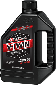 Maxima V-twin Full Synthetic Engine Oil 20w-50 32oz