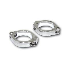 Highsider Cnc Fork Clamps 42-43mm Pair Chrome