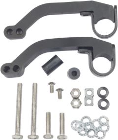 Powermadd Star Series Handguard Mounting Kit  Black/1/4" ID