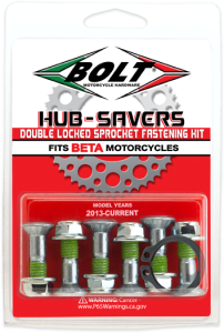 Bolt Hub-savers Double Lock Sprocket Fastenrs Beta