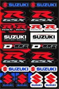 D-cor Suzuki Street Decal Sheet