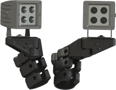 Atv Tek Elite Series Custom Pod Light Mount Pair  Acid Concrete