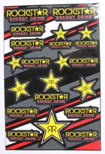 D-cor Fly/rockstar Decal Sheet