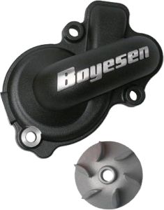 Boyesen Waterpump Cover & Impeller Kit Black