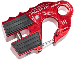 Factor 55 Ultrahook Xtv Winch Shackle Mount Red  Red