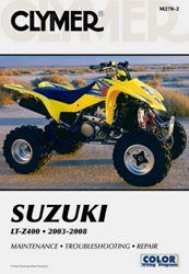 Clymer Repair Manual Suzuki Lt-z400