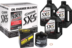 Maxima Sxs Quick Change Kit 5w-50 With Black Oil Filter