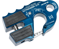 Factor 55 Ultrahook Xtv Winch Shackle Mount Blue