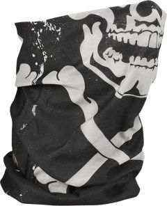 Zan Motley Tube Fleece Lined Skull Xbones