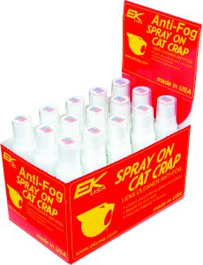 Cat Crap Anti-fog Lens Cleaner Spray On 1oz 15/pk Display