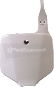 Polisport Number Plate White