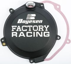 Boyesen Factory Racing Clutch Cover Black