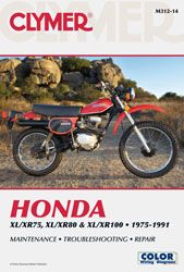 Clymer Repair Manual Honda Xr/xl75-100