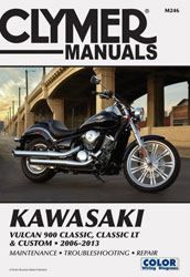 Clymer Repair Manual Kawasaki Vulcan 900