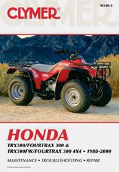 Clymer Repair Manual Honda Trx300