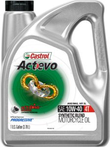 Castrol Act>evo 4t Synthetic Blend 10w40 1 Gal  Acid Concrete