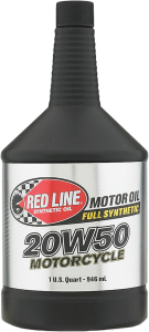 Red Line 4t Motor Oil 20w-50 1qt