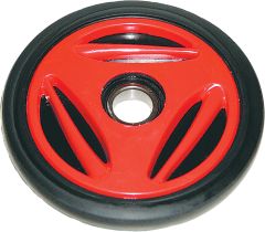 Ppd Idler Wheel Red 6.50"x25mm