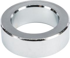 Harddrive 1" Front Chrome Wheel Spacer 0.500"