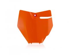 Acerbis Front Number Plate Orange