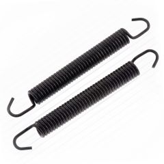 Bolt Black Zinc Steel Spring 9x87mm Honda 250/500 4/pk