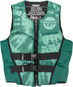 Fly Racing Wmn's Neoprene Flotation Vest Dark Teal/light Teal Xs