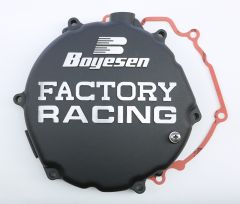 Boyesen Factory Racing Clutch Cover Black