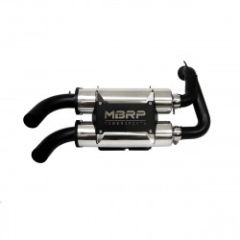 Mbrp Dual S/o Mflr Polaris Rzr 900