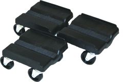 Supercaddy Dolly 3-piece Set (black)