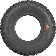 Gbc Tire Dirt Commander Front 25x8-12 Bias Lr-480lbs