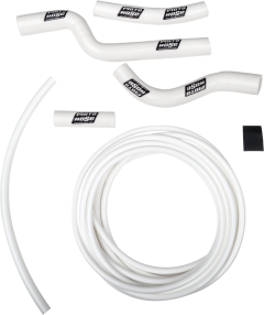 Moto Hose Silicone Hose Kit (white)  White