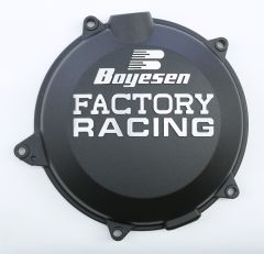 Boyesen Factory Racing Clutch Cover Black