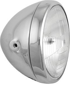 Harddrive 7" Headlight Side Mount Chrome 60/55w