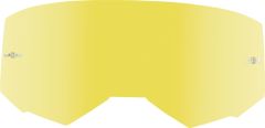 Fly Racing Youth Single Lens W/ Post Gold Mirror/smoke