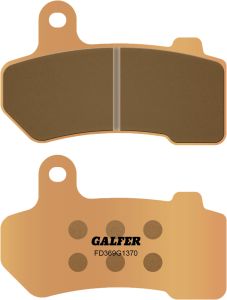 Galfer Brake Pads Hh Sintered Fr/rr `08-19 Flh (ex. Trike)